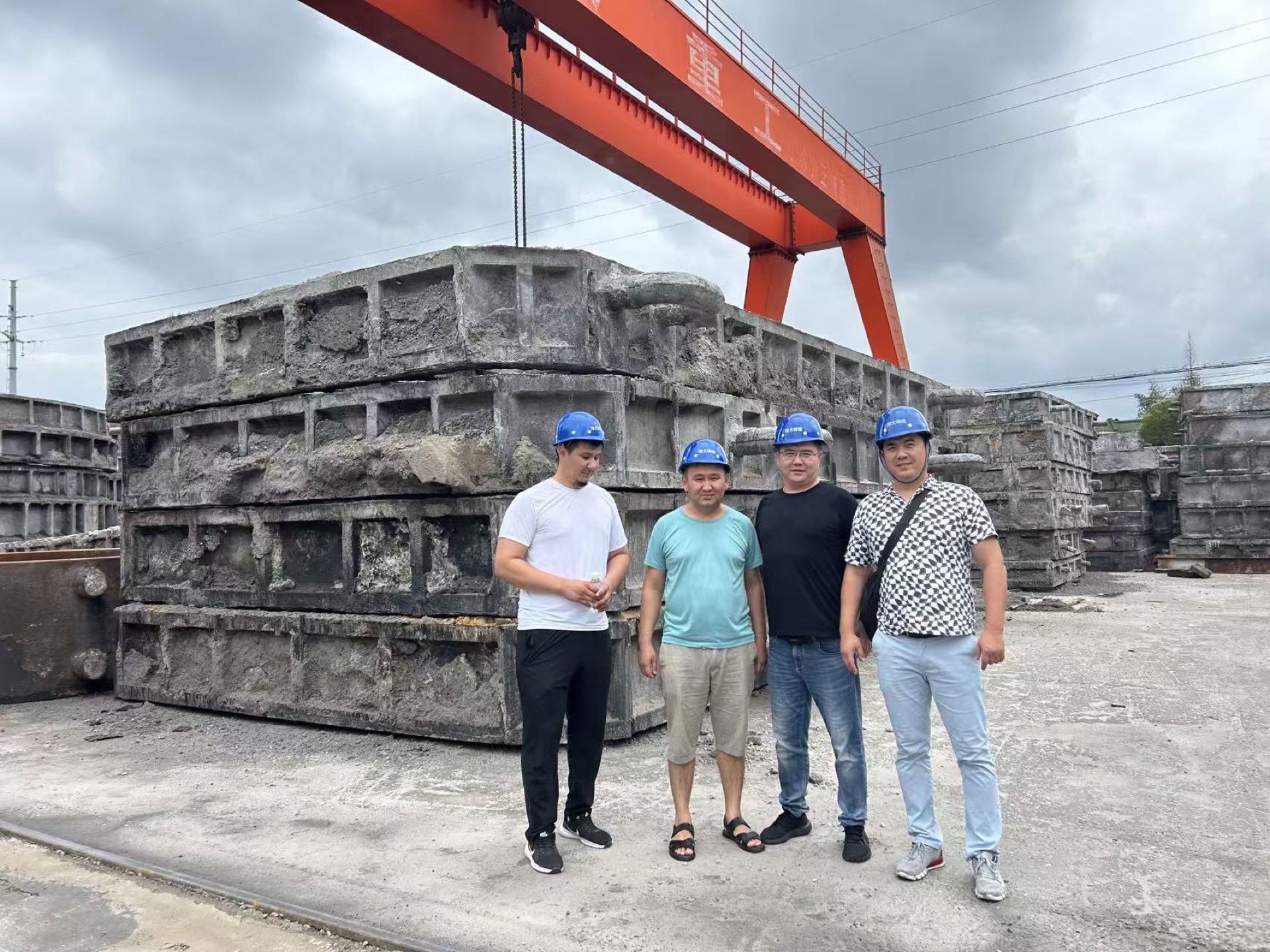 Kerwen customer inspection of heavy components